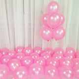 10/30/50pcs 10inch 1.5g Pearl Latex Balloons Birthday Party DIY Golobs Arch Wedding Bridal Decorations Baby Shower Air Ballon