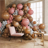 100p 50p 10p 18inch 10inch 5inch Coffee Brown Balloons Wedding Balloons Decoration Birhtday Balloons Arch Party Supplies Globos