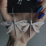 New Large Dragonfly Earrings-Dragonfly Earrings-Dragonfly Jewelry-Dragonfly Jewelry-Dragonfly Jewelry Gift