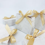 Marble Style Gift Box Wedding Baby Shower Birthday Christmas Valentines Day Party Favor Candy Box Accept Private Customization