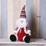 Christmas Decorations for Home Big Santa Claus Doll Children Xmas New Year Gift Christmas Tree Decor Wedding Party Supplies