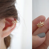 Cifeeo Korean Cute Rhinestone Earrings For Women Fashion Cross Moon Heart Pearl Earrings Deer Butterfly Dangle Earrings Jewelry
