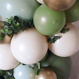 Cifeeo 59Pcs Olive Avocado Green Diy Balloons Set Arch Kit Apricot Chrome Gold Latex Baloon Party Decor Engagement Birthday Baby Shower