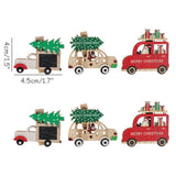 6pcs/lot Christmas Wood Clips santa snowman deer shape Christmas Party Photo Clips Clothespins New Year Decoration Photo Pegs