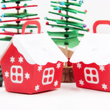 New Christmas Candy Box Gift Bags Xmas Deer Santa Claus Cookie Candy Packages Merry Christmas DIY Home Party Decoration