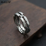 Christmas Gift Charm Exaggerated Titanium Steel Blade Ring Men's Rock Punk Razor Ring Stainless Steel Ring Party Ladies Fashion Jewelry Gifts