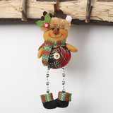 Christmas Gift Supplier 2021 Christmas Decorations for Home Pendants Navidad Christmas Tree Ornaments Hanging Doll Craft Decor Kids Gift