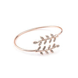 Graduation Gift  2022 NEW Gold Metal Alloy Arrow Link Chain Twist Bangle New Three Layer Romantic Open Cuff Bangles/Bracelet Set For Women