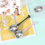 2Pcs/Box Stainless Steel Ice Facial Massage Roller Globes Beauty Tools for Face Cooling
