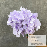 Artificial Hydrangea Flowers Wedding Home Autumn Decoration High Quality Big Bouquet Luxury Fake Flower Arrangement  Home Decore