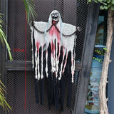 Cifeeo Scream Scarecrow Garden Ghostface Yard Hanging Scary Halloween Ghostface Scarecrow Repeller Bird Insect repellent