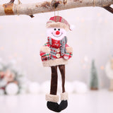Christmas Gift New Year 2021 Cute Santa Claus Snowman Dolls Christmas Tree Decoration for Home Xmas Elf Navidad Kids Gift Merry Christmas Decor