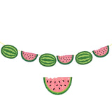 1Set Watermelon Party Fruit Balloon Kit Banner Cake Topper Summer Pool Decoration Kid One Birthday DIY Gift Baby Shower Supplies