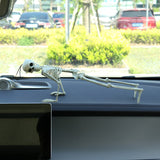 Christmas Gift 1PC Car Pendant Human Skeleton Model Biology Classroom Teaching Spoof Active Human Skeleton Halloween Party Decorate Skeleton