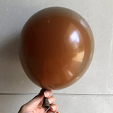 100p 50p 10p 18inch 10inch 5inch Coffee Brown Balloons Wedding Balloons Decoration Birhtday Balloons Arch Party Supplies Globos