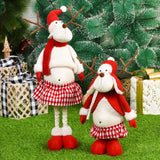 Christmas Gift 2021 Christmas Party Decoration Dolls Christmas Decoration for Tree Santa Claus Snowman Toys Figurines Decorazioni