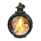 New Santa Claus Snowman Led Wind Lamp New Year  Navidad Merry Christmas Table Decorations for Home House Xmas Gift