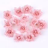 Cifeeo 20 pieces of artificial flower head high quality DIY fake flowers wedding party home living room dining table garden decorations