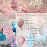 137Pcs Macaron Pink White Ballon Arch Set Birthday Party Decorations For Girl Kids Wedding Bride New Year Decor Accessories