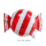 Back to school decoration Cifeeo  1/2/5Pcs 18-Inch Candy Aluminum Foil Balloons, Round Windmill Lollipops, Children's Birthday Party Decoration Star Foil Balloons