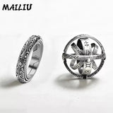 Christmas Gift NEW Vintage Astronomical Ball Rings For Women Men Creative Complex Rotating Cosmic Finger Ring Charm Jewelry Anillo