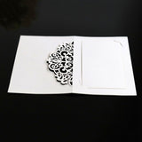 50pcs Laser Cut Lace Butterfly Table Name Place Cards Favor Table Name Message Setting Card Wedding Birthday Party Favor Decor