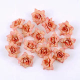 Cifeeo 20 pieces of artificial flower head high quality DIY fake flowers wedding party home living room dining table garden decorations