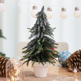 Christmas Gift Christmas Tree DIY Decorations For Home Mall Hotel Artificial Snowflake Cedar Pine Cone Trees Party Wood Xmas Hanging Ornaments