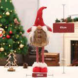 Christmas Gift 2021 Christmas Party Decoration Dolls Christmas Decoration for Tree Santa Claus Snowman Toys Figurines Decorazioni