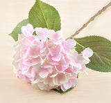 Christmas Gift High Simulation 3D Printing Hydrangea Hydrangea Silk Flower and Emulational Flower Home Wedding Decoration Flower