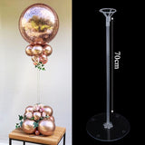 Cifeeo 35/70/130cm Balloon Stand Holder Wedding Decor Balloons Birthday party decorations kids ballon arch baloon stick party supplies