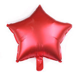 Star Shape Foil Balloon Matte Metal Aluminum Film Balloon For Birthday Party Backdrop Wedding Decoration Kid Gift