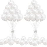 Cifeeo  5/10/12Inch Milk White Pearl Balloons Hawaiian Party Theme Suit Latex Baloon Garland Birthday Wedding Decoration Ballon Supplies