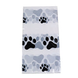 Pet Dog Paw Design Disposable Tableware Plate Napkin Banner Kids Boys Birthday Party Balloons Baby Shower Decoration Supplies