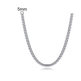 Christmas Gift ROUND CHAIN STAINLESS STEEL CHAIN MENS OR WOMENS CHAIN UNISEX JEWELRY 18 TO 30INCH