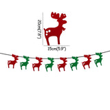 Christmas Decorations Red Merry Christmas Porch Sign Xmas Hanging for Home door Banner Ornaments New Year Navidad noel 2020decor
