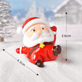 Christmas Gift Cartoon Mini Santa Claus Snowman Cake Decorations Merry Christmas Decor For Home Happy New Year 2022 Naviidad Cupcake Decor Gift