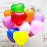 20/50pcs Pink White Purple Love Heart Shaped Latex Balloons Wedding Valentine's Day Birthday Party Decoration Ballons Air Globos