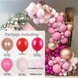 1Set White Gold Balloon Garland Arch Kit Wedding Latex Balloon Kid's Adult Birthday Party Decoration Baby Shower Globos Supplies