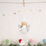 Christmas Gift 4 Colors Cute Angel Doll Christmas Decoration Pendant 2020 Christmas Tree Hanging Ornament Christmas Decoration for Home Decor