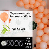 Cifeeo  1Set Balloons Arch DIY Balloon Chain For Wedding Decoration Baby Shower Birthday Party Balloons Balloon Garland Baloon Set