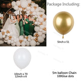 1set Macaron Baby Purple Balloons Set Pink Chrome Gold Garland Arch Kit Wedding Birthday Party Decoration Supplies Baptism Kid