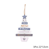 Christmas Gift Wooden Christmas Decoration for Home Christmas Tree Pendant Christmas Wood Ornaments Navidad New Year 2020