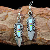 Cifeeo  Indian Tribal Personality Dangle Drop Earrings Resin Stone Boho Ethnic Vintage Hanging  For Women Jewelry