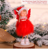 Christmas Angel Doll Plush Christmas Tree Ornaments Merry Christmas Decorations For Home  Xmas Navidad Gifts New Year