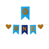 WEIGAO 1st Birthday Party Photo Garland Baby Shower First Birthday Girl Boy Party Monthly Picture 1-12 Months Photo Props 1 Year