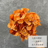 Artificial Hydrangea Flowers Wedding Home Autumn Decoration High Quality Big Bouquet Luxury Fake Flower Arrangement  Home Decore