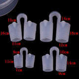 4pcs/8pcs Breathable Easy Sleep Snore Stopper Aid Anti Snoring Nose Clip Nasal Dilators Device Congestion Aid No Strips Cones