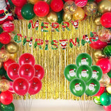 10pcs red/green Santa Xmas Tree christmas balloons gift new year party latex balloon christmas decorations for home navidad 2021