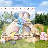 Christmas Gift 140pcs Double Maca Purple Pink Latex Balloons Garland Wedding Birthday Decorations Baby Shower Home Decors